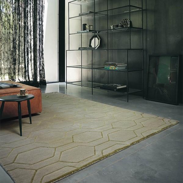 Wedgwood Arris Teal Rug in Grey - 37304 Design