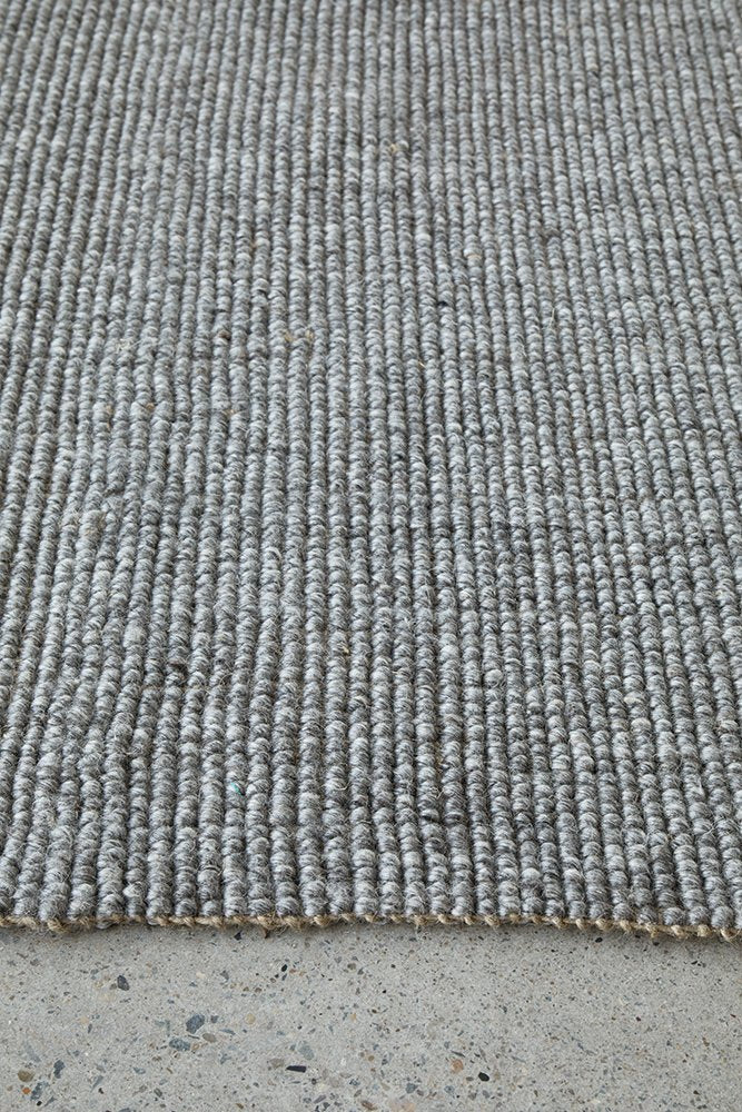 Harlow Ariel Graphite Touch Of Elegance In Grey Rug