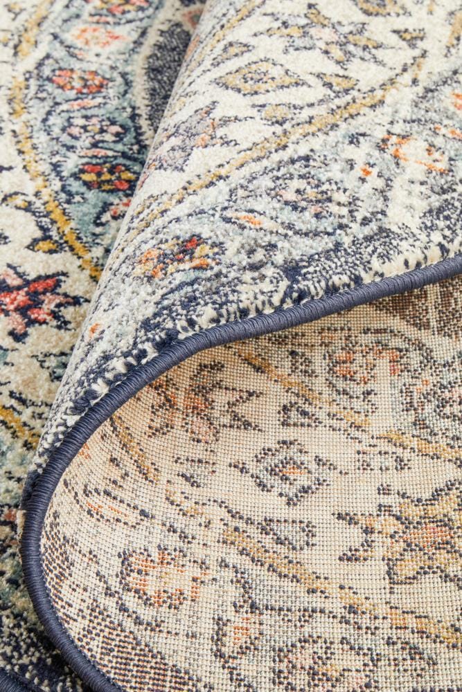 Round Legacy Rug In Ecru