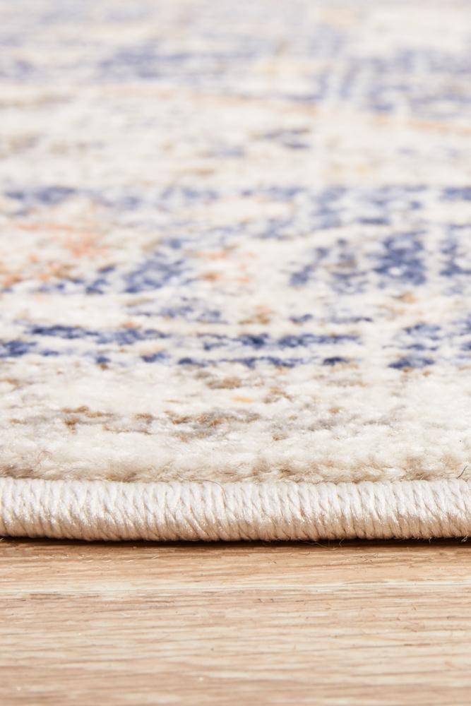 Mayfair Chloe Blue Round Rug
