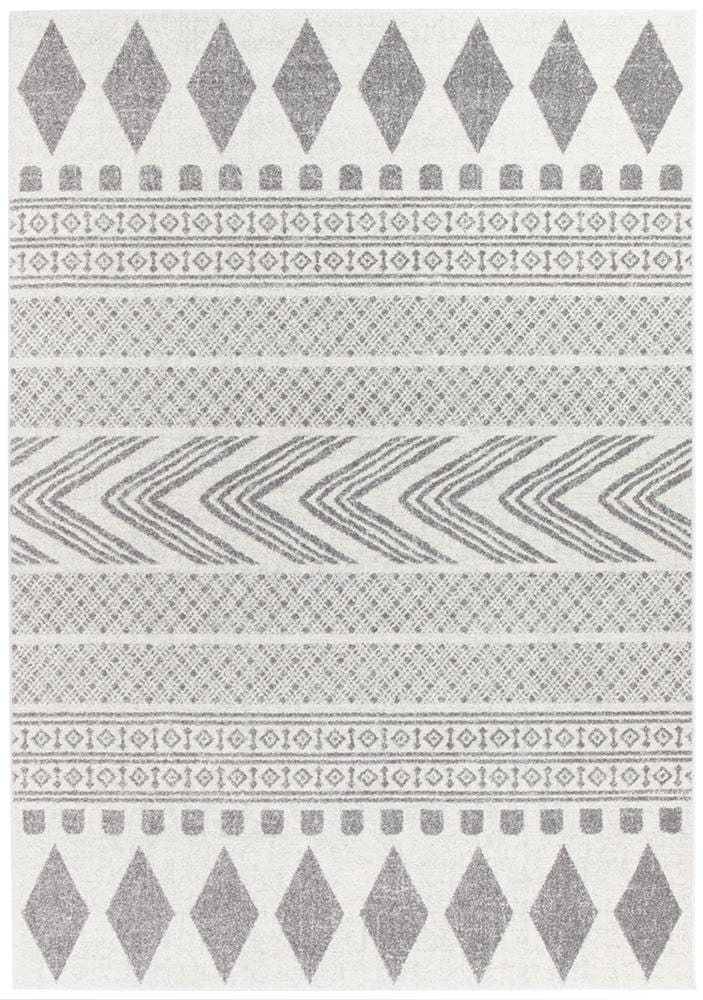 Mirage Tribal Grey Rug - Modern Design, Cozy Feel
