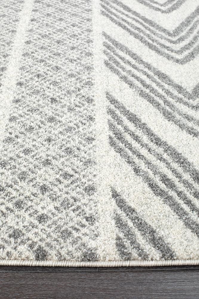 Mirage Tribal Grey Rug - Modern Design, Cozy Feel