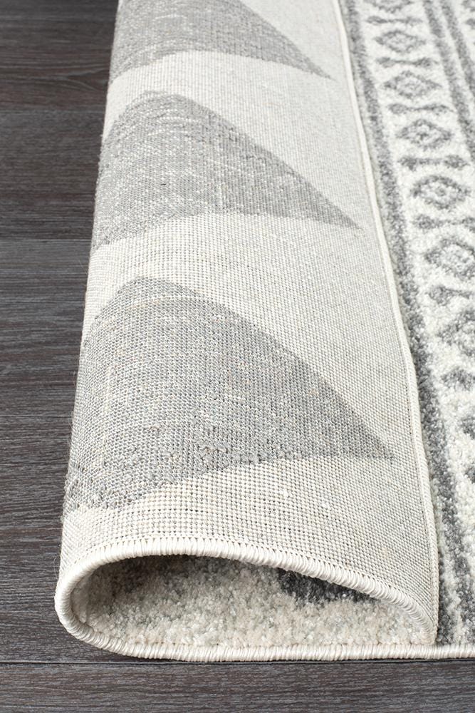Mirage Tribal Grey Rug - Modern Design, Cozy Feel