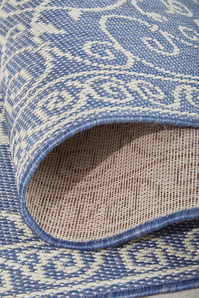 Newport Romy Blue Runner Rug