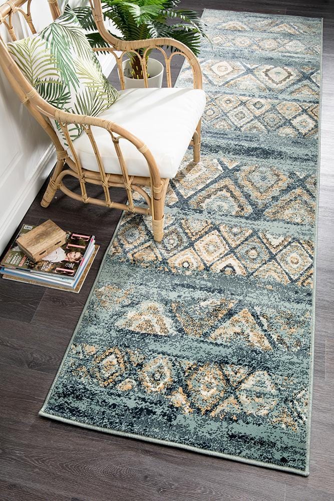 Oxford Blue Runner Rug