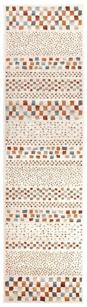 Oxford Mayfair Squares Bone Rug