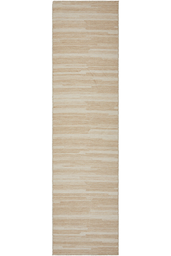 Vintage-style patterned rug in muted hues