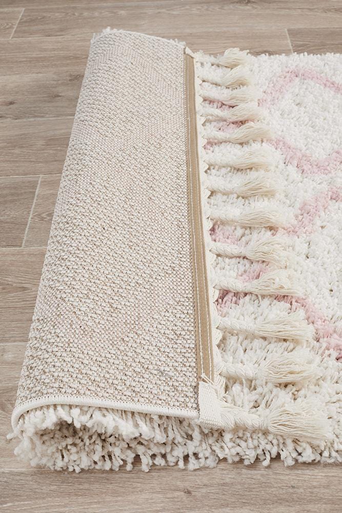 Saffron Pink 11 Runner Rug - Stylish & Chic Hallway Touch