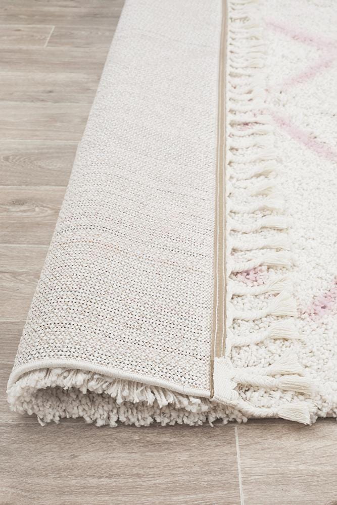 Saffron Pink 11 Rug - Soft & Playful Pop of Color