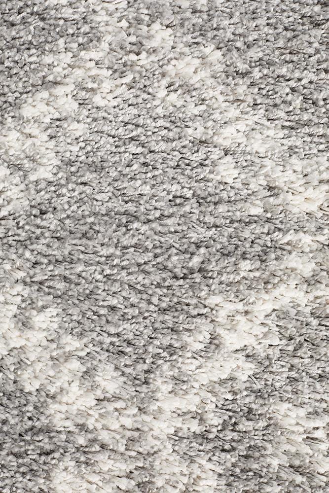 Saffron Runner Rug in Silver