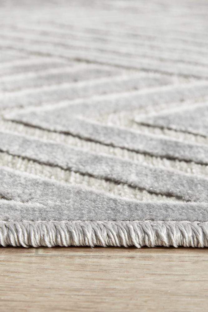 Manhattan Silver Runner Rug