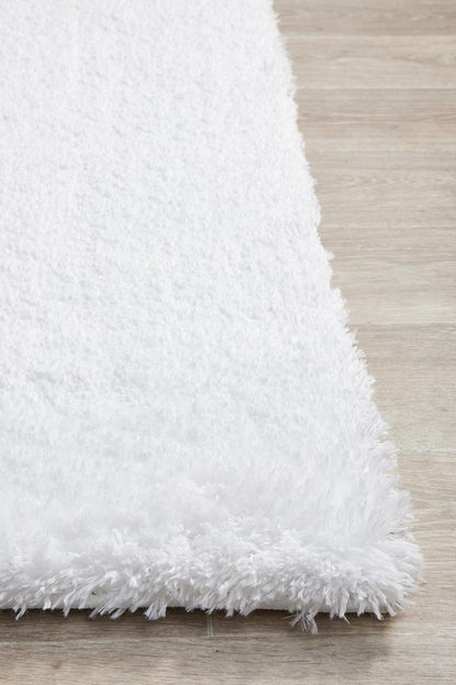 Angel in White Rug