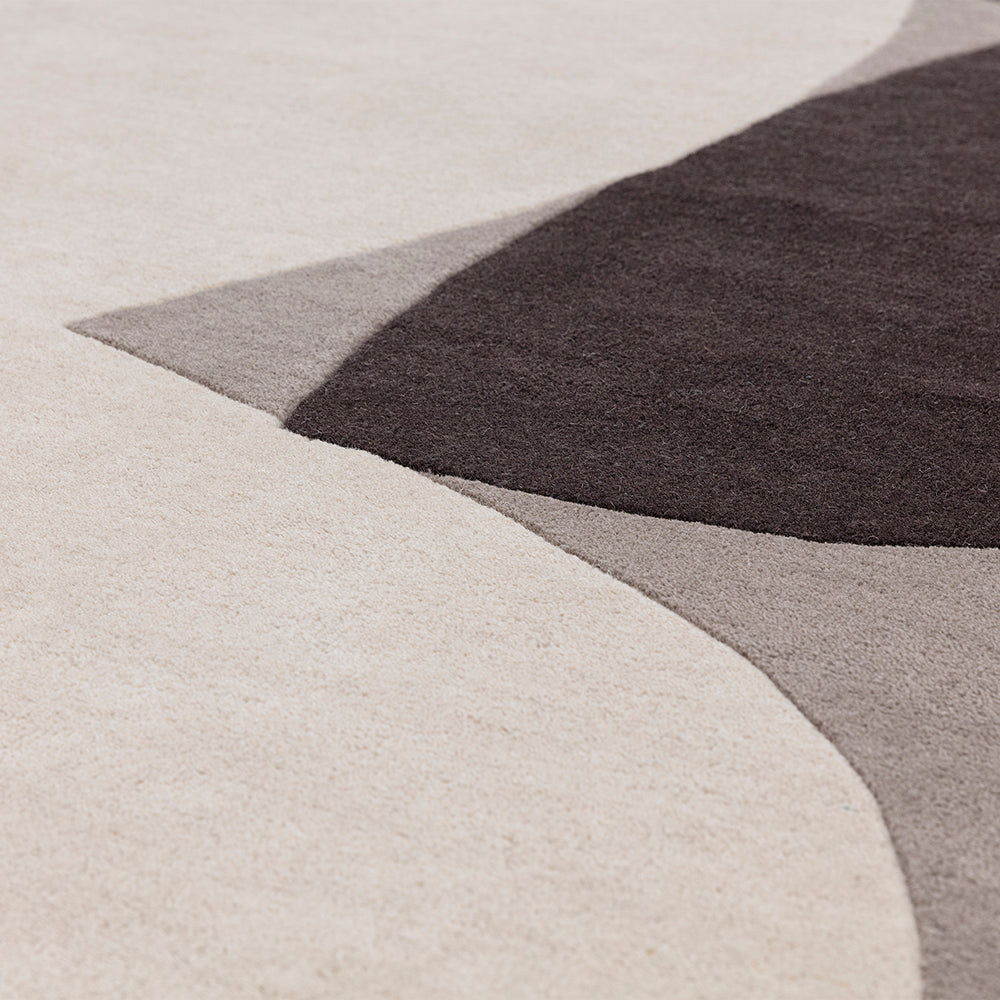 Asiatic Mid Century Grey Rug