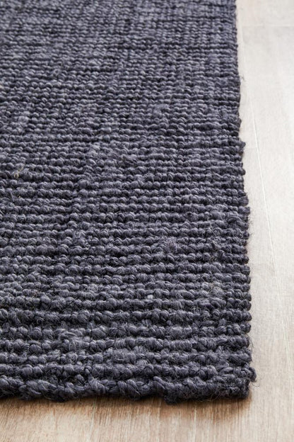 Barker in Navy : Runner Rug