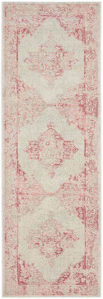 Avenue in Rose : Runner Rug