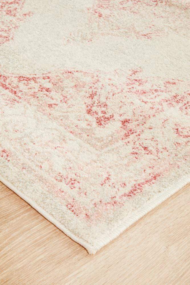 Avenue in Rose : Runner Rug