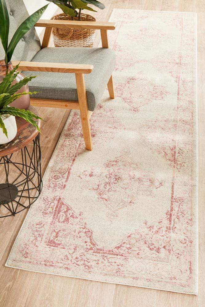 Avenue in Rose : Runner Rug