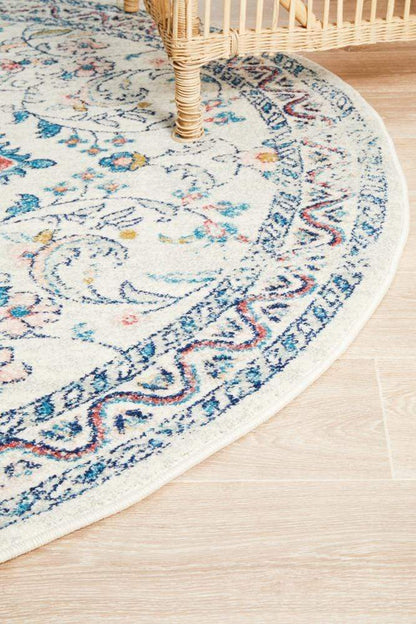 Avenue in Pastel : Round Rug