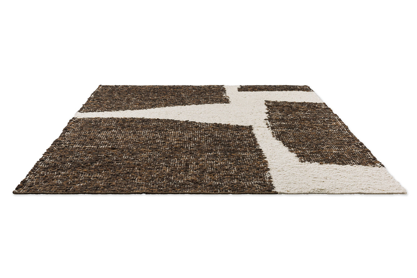 Brink & Campman Craft Fundament Chocolate/cream 149305 Rug