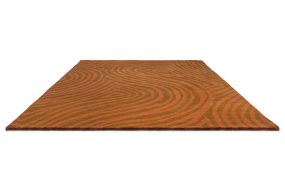 Brink & Campman 097703 Decor Groove Burnt In Orange Rug