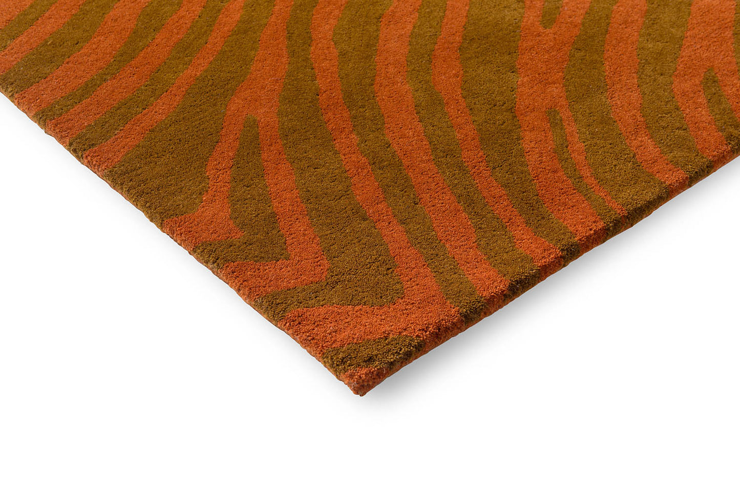 Brink & Campman 097703 Decor Groove Burnt In Orange Rug