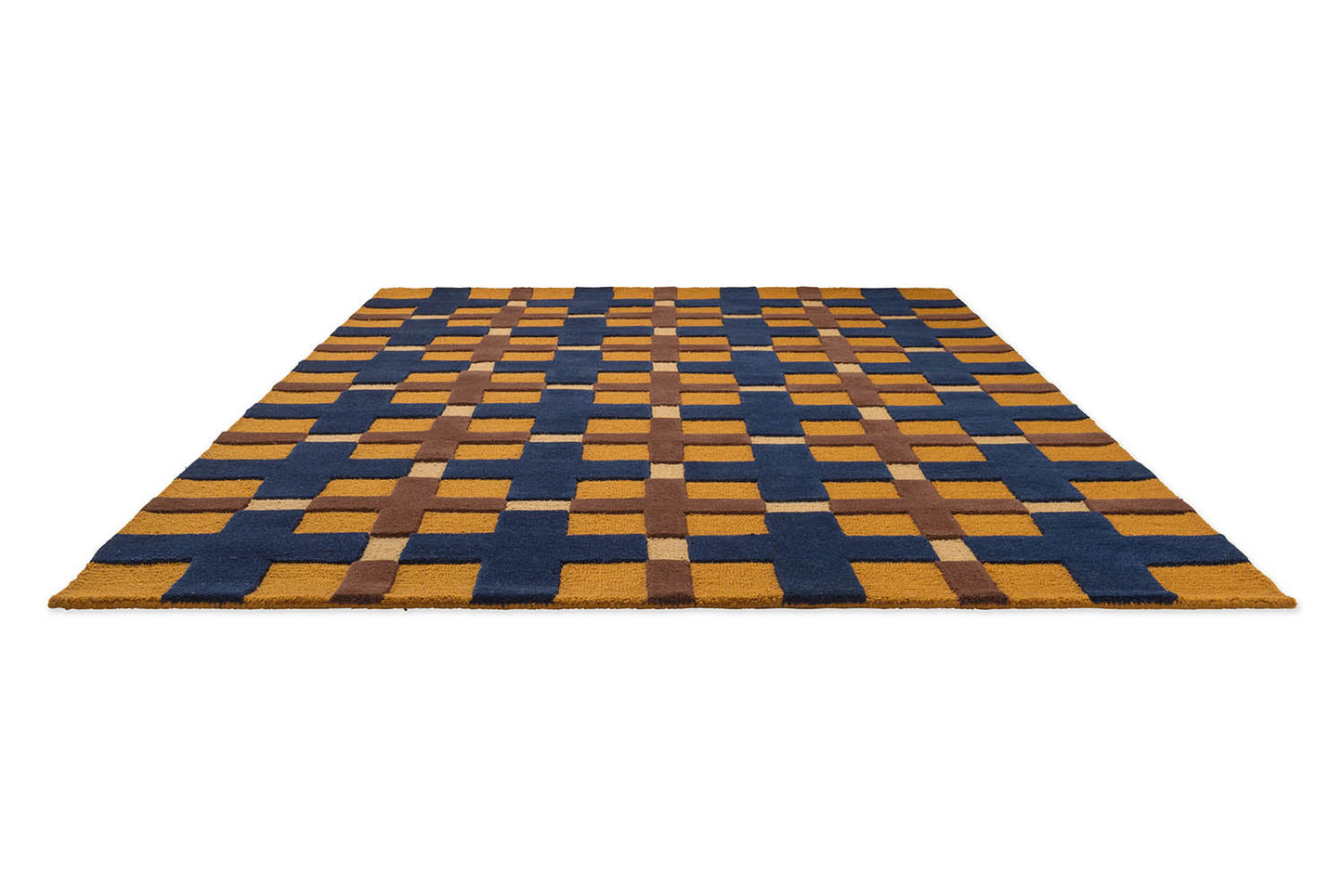 Brink & Campman 097806 Decor Milano Golden & Blue Rug