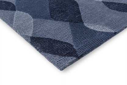 Brink & Campman 098208 Decor Riff Water In Blue Rug