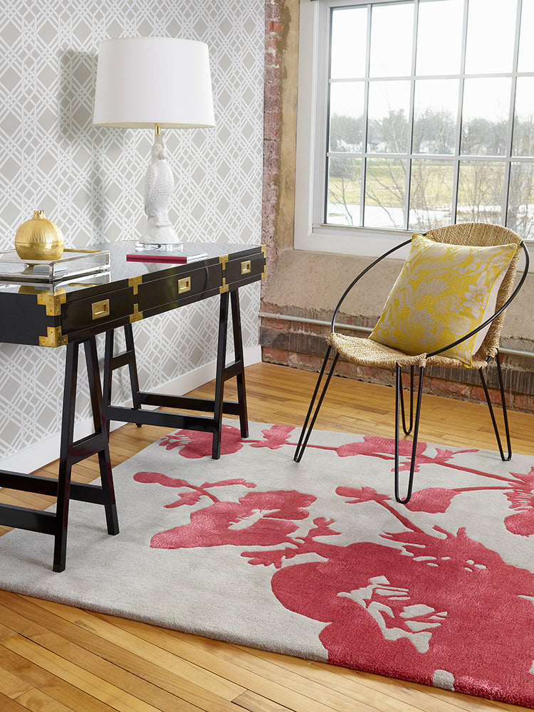 Florence Broadhurst Floral 300 Poppy 039600 Rug