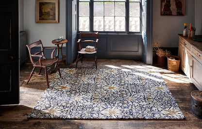 Morris & Co Snakeshead Indigo 127208 Rug