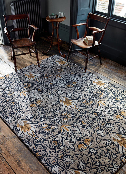 Morris & Co Snakeshead Indigo 127208 Rug