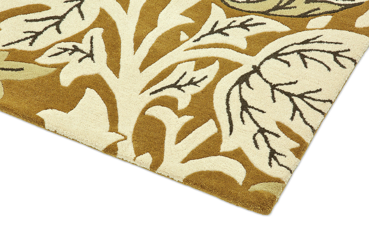 Morris & Co Elmcote 127806 In Gold Rug