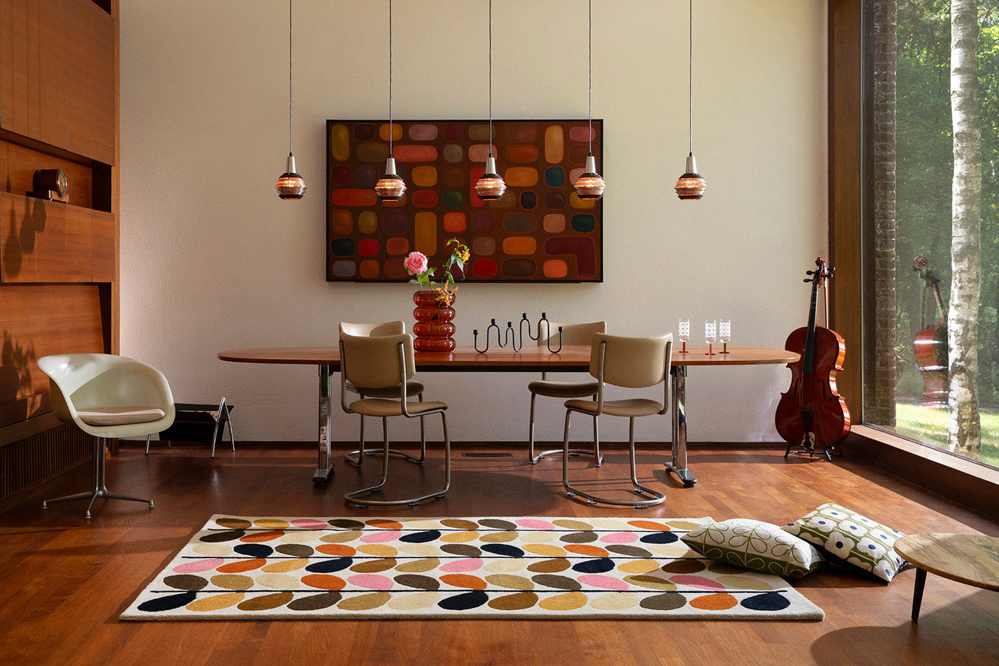 Orla Kiely Multi Stem Autumn 059503 Rug