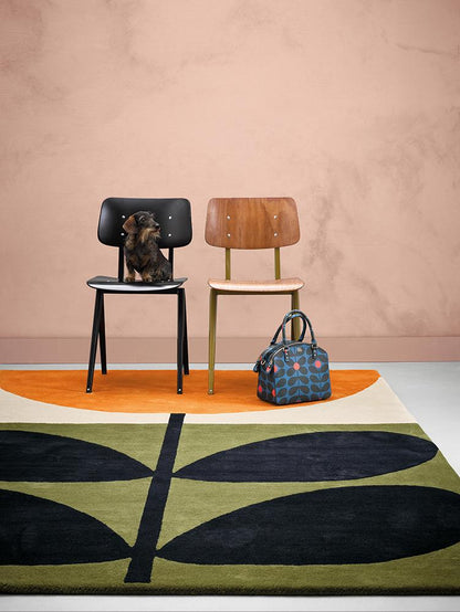 Orla Kiely Black Stem Rug (059803)