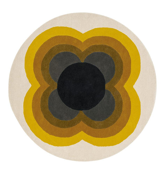 Orla Kiely Sunflower Yellow Indoor Rug