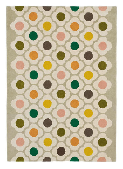 Orla Kiely Spot Flower Multi Indoor Rug