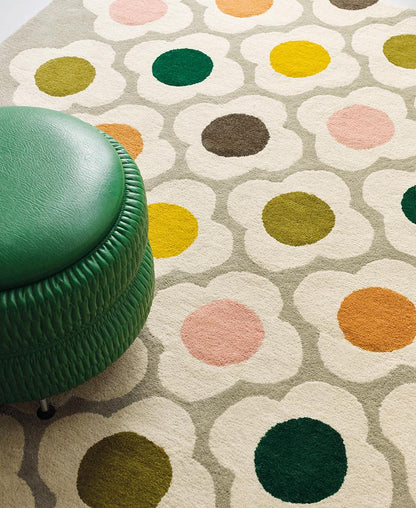 Orla Kiely Spot Flower Multi Indoor Rug