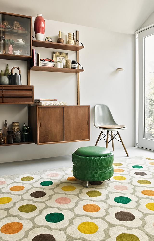 Orla Kiely Spot Flower Multi Indoor Rug