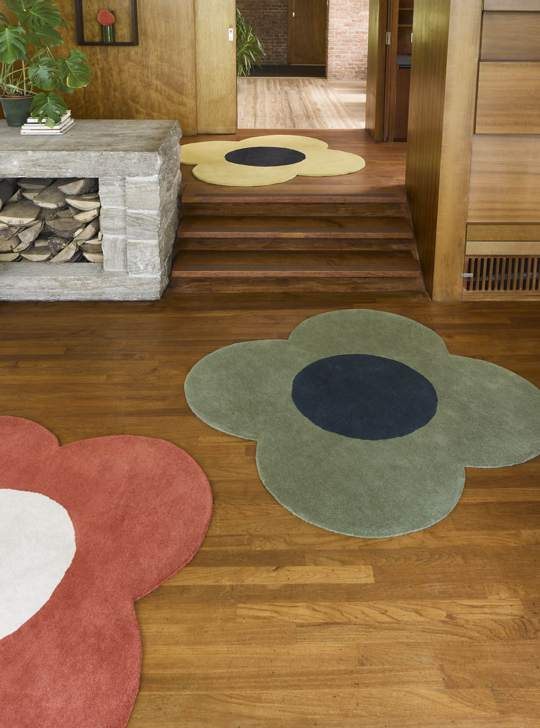 Orla Kiely Flower Forest Rug