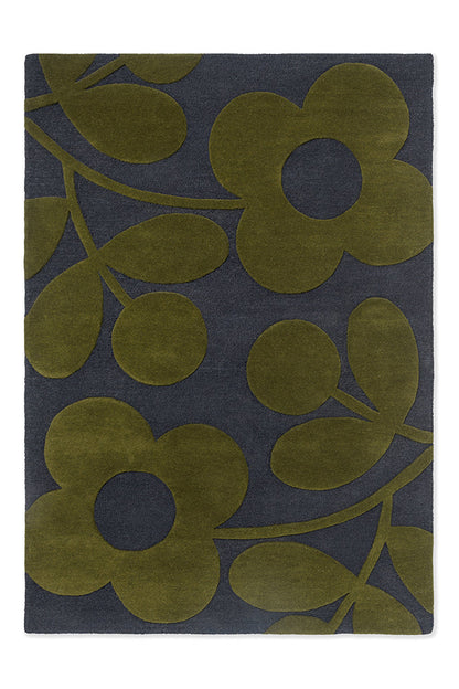 Orla Kiely Sprig Stem Marine 063908 Rug