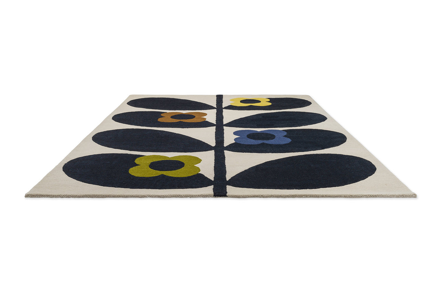 Orla Kiely Wild Rose Fawn 159605 Rug