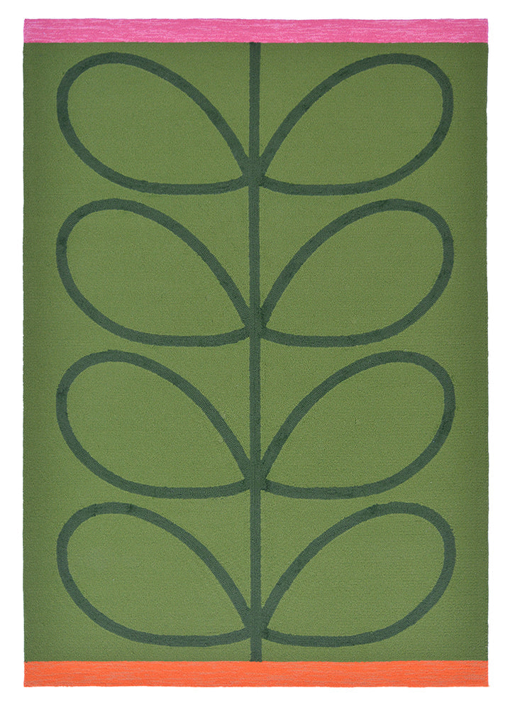 Orla Kiely Giant Linear Stem Seagrass Outdoor Rug