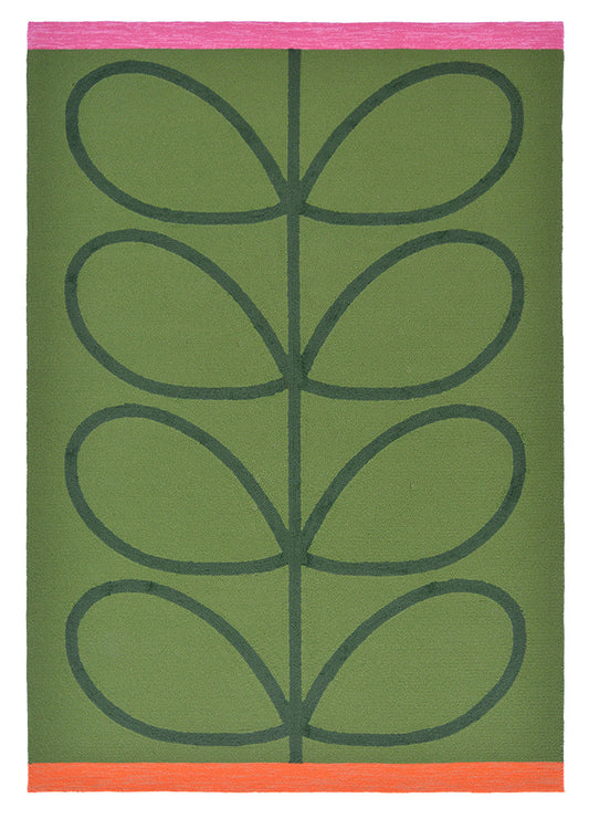 Orla Kiely Giant Linear Stem Seagrass Outdoor Rug