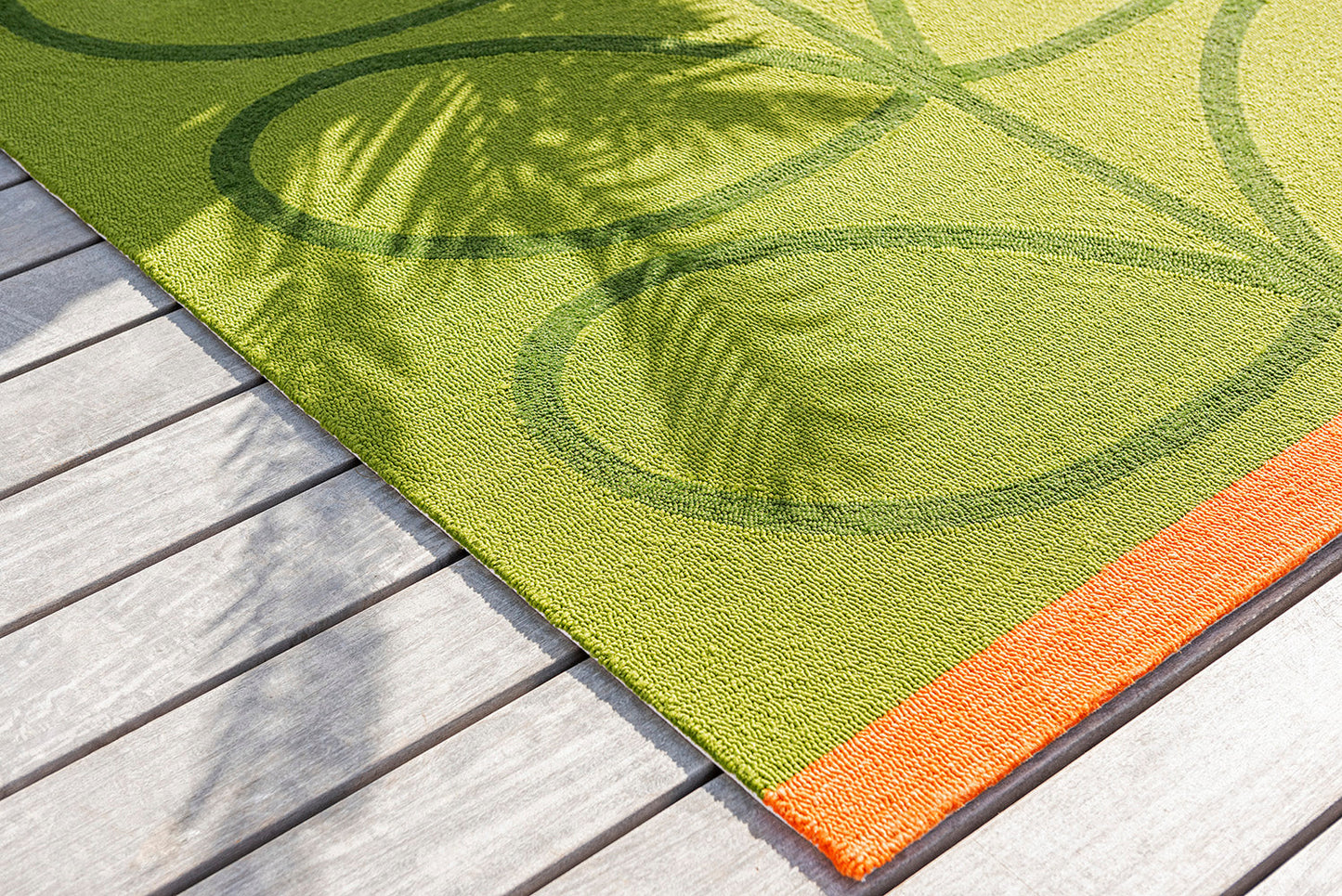 Orla Kiely Giant Linear Stem Seagrass Outdoor Rug