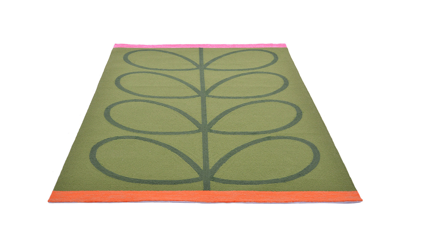 Orla Kiely Giant Linear Stem Seagrass Outdoor Rug