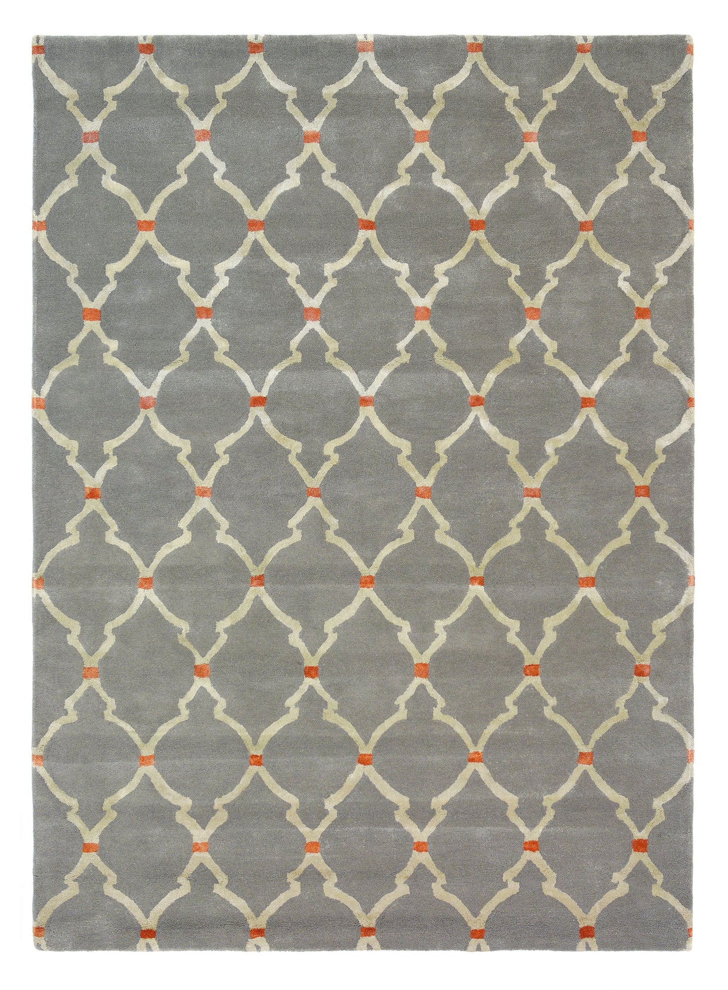 Sanderson Empire Trellis - Slate Rug