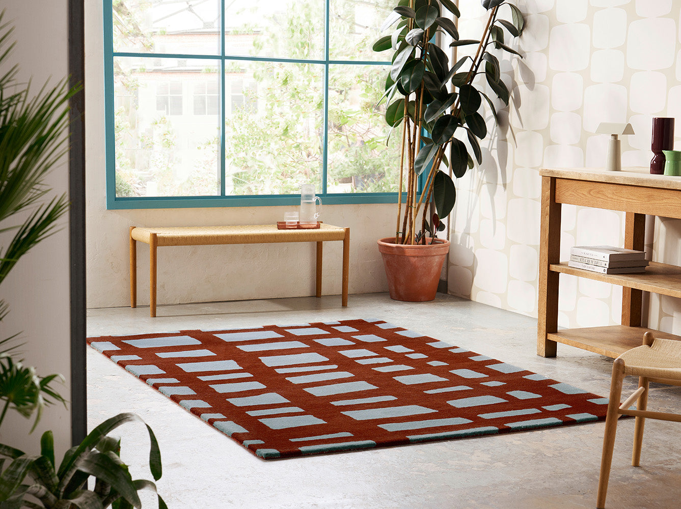 Scion Arlo - Brick 124103 Rug