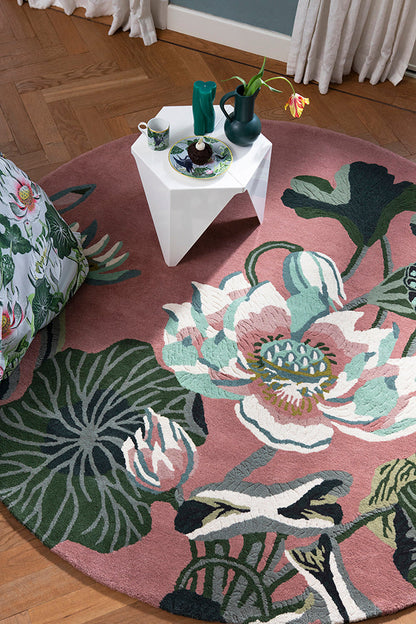 Wedgwood Waterlily Dusty Rose Rug - 038602