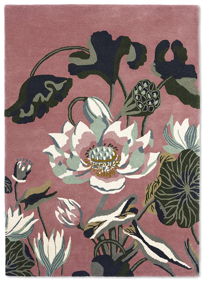 Wedgwood Waterlily Dusty Rose Rug - 038602