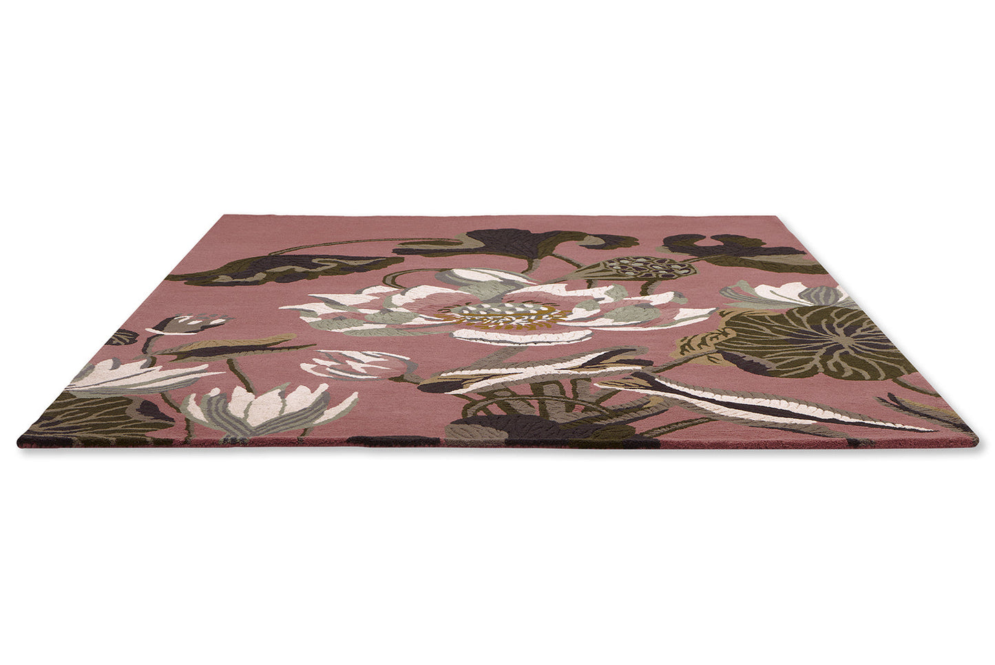 Wedgwood Waterlily Dusty Rose Rug - 038602