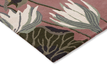 Wedgwood Waterlily Dusty Rose Rug - 038602